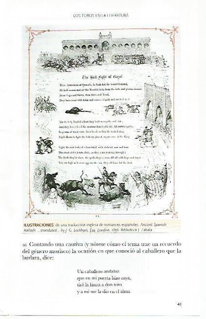 LAMINA COSSIO 51010: Ilustraciones de Ancient Spanish Ballads