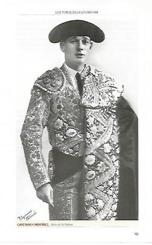 LAMINA COSSIO 51024: Cayetano Ordoñez Niño de la Palma