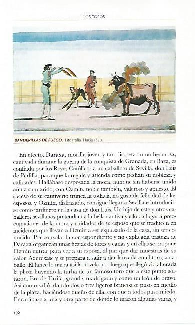 LAMINA COSSIO 51034: Banderillas de fuego