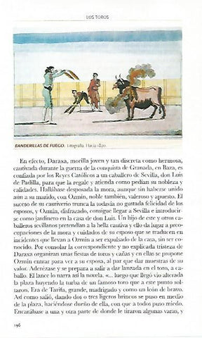 LAMINA COSSIO 51034: Banderillas de fuego