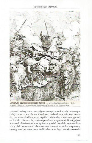 LAMINA COSSIO 51035: Aventura del encierro de los toros