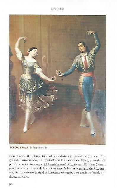 LAMINA COSSIO 51041: Torero y maja por Angel Cortellini