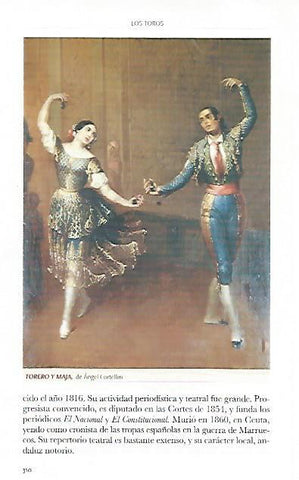 LAMINA COSSIO 51041: Torero y maja por Angel Cortellini