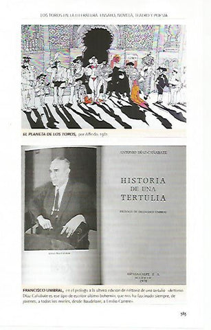 LAMINA COSSIO 51053: El planeta de los toros y Francisco Umbral