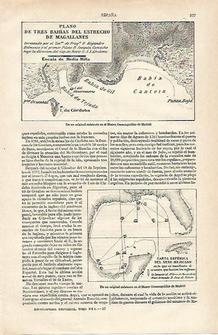 LAMINA ESPASA 19848: Planos del Oceanografico de Madrid