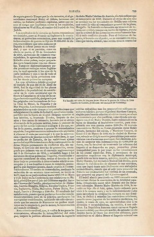 LAMINA ESPASA 19895: Pedro Mur en la guerra de Africa de 1860 por Gisbert
