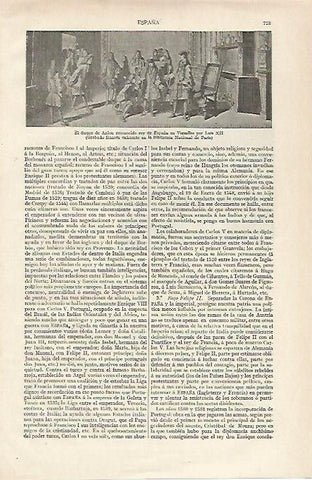 LAMINA ESPASA 19897: Grabado de Francia 