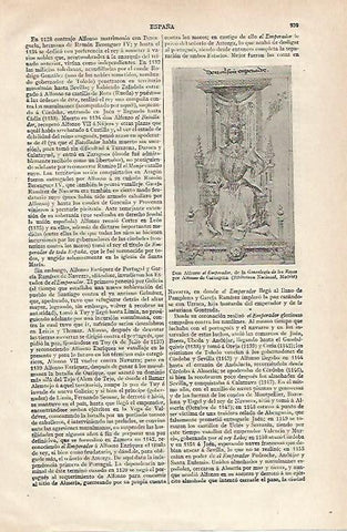 LAMINA ESPASA 19947: Don Alfonso El Emperador