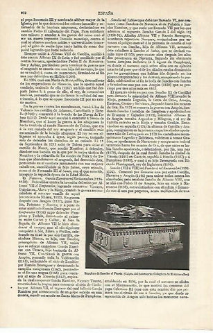 LAMINA ESPASA 19951: Sepulcro de Sancho el Fuerte