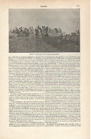 LAMINA ESPASA 19978: La batalla de Orduña por Banda