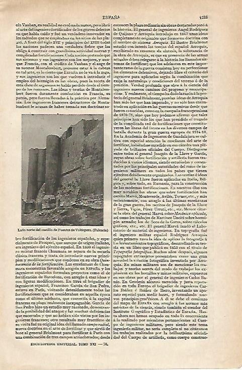 LAMINA ESPASA 20022: Castillo de Fuentes de Valdepero en Palencia