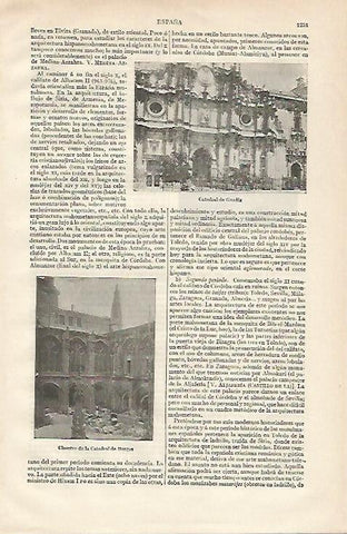 LAMINA ESPASA 20028: Catedral de Guadix