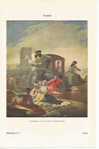 LAMINA ESPASA 20060: El cacharrero por Goya