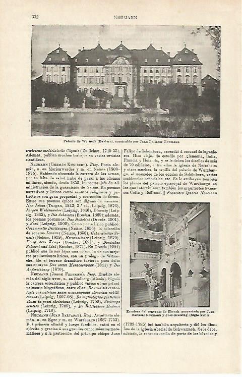 LAMINA ESPASA 20121: Palacio de Werneck Austria