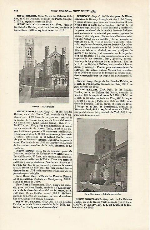 LAMINA ESPASA 20135: Catedral de Newry Irlanda
