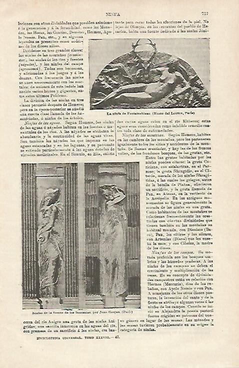 LAMINA ESPASA 20186: La ninfa de Fontainebleau