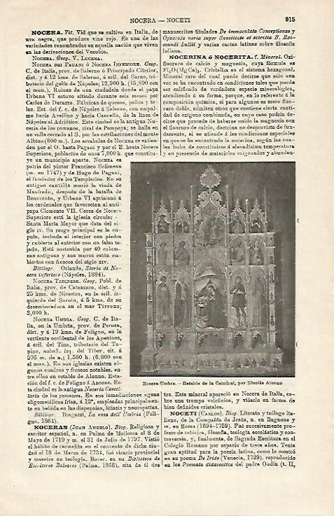 LAMINA ESPASA 20207: Retablo de la Catedral de Nocera Umbra