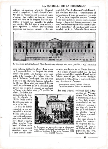 LAMINA 30021: La Colonnade y sus consequencias