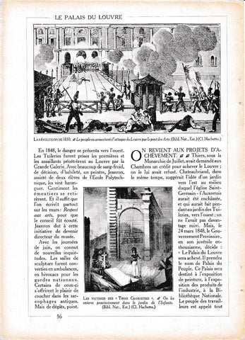 LAMINA 30028: La revolucion de 1830 y las victimas de Trois Glorieuses