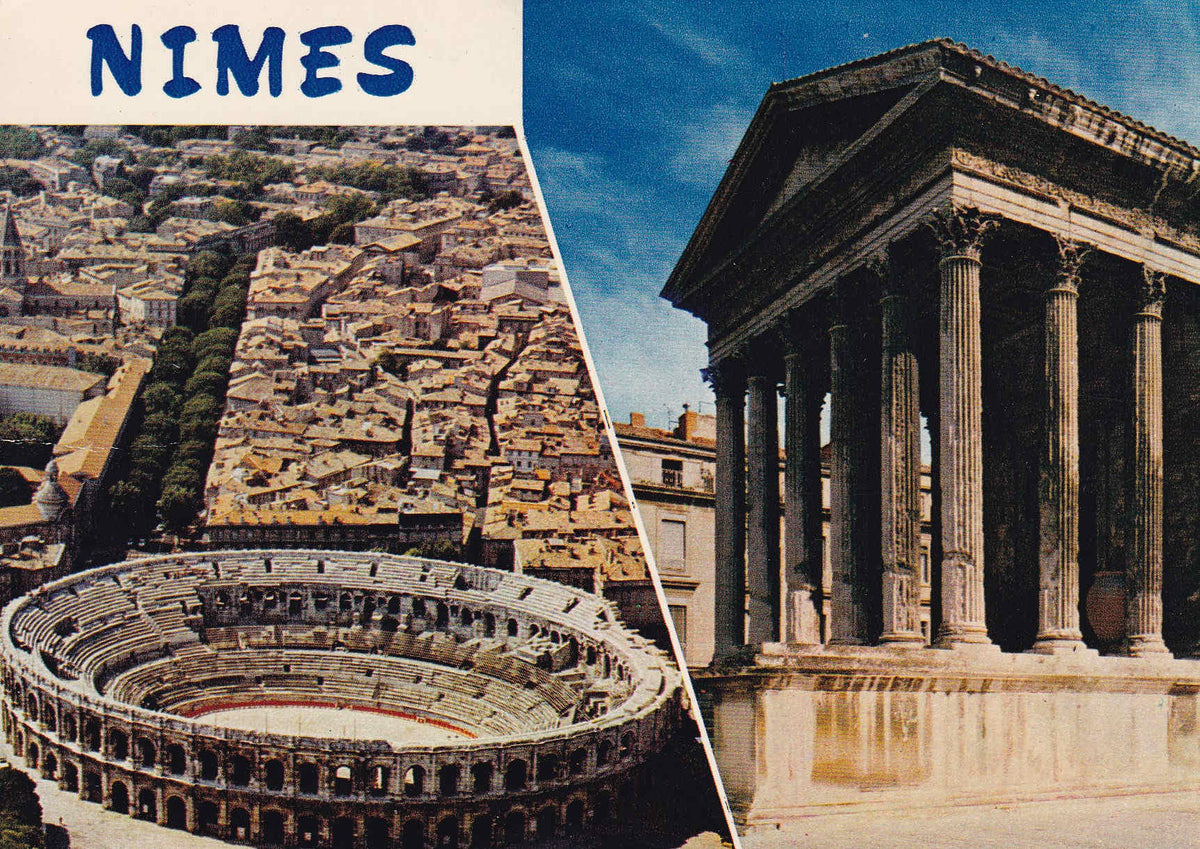 POSTAL 18531: La Rome Française Nimes