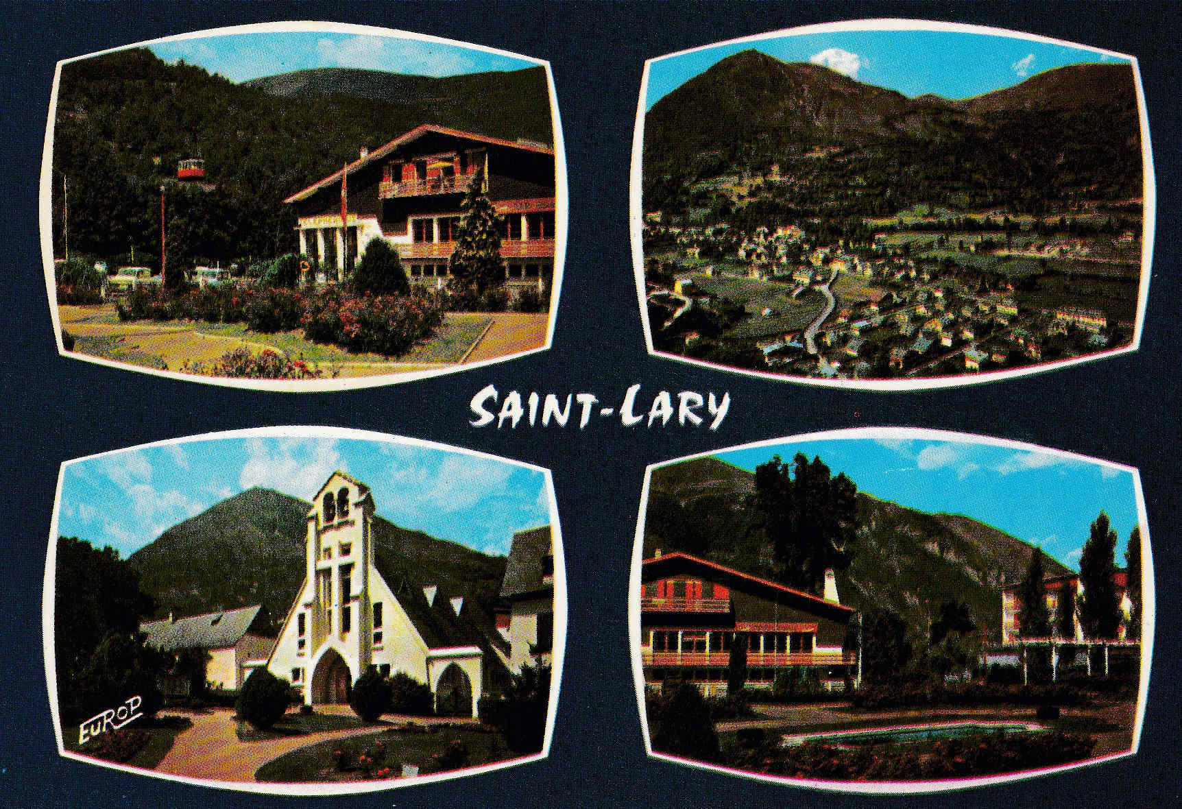 POSTAL 18547: ST-Lary Hautes Pyrenees