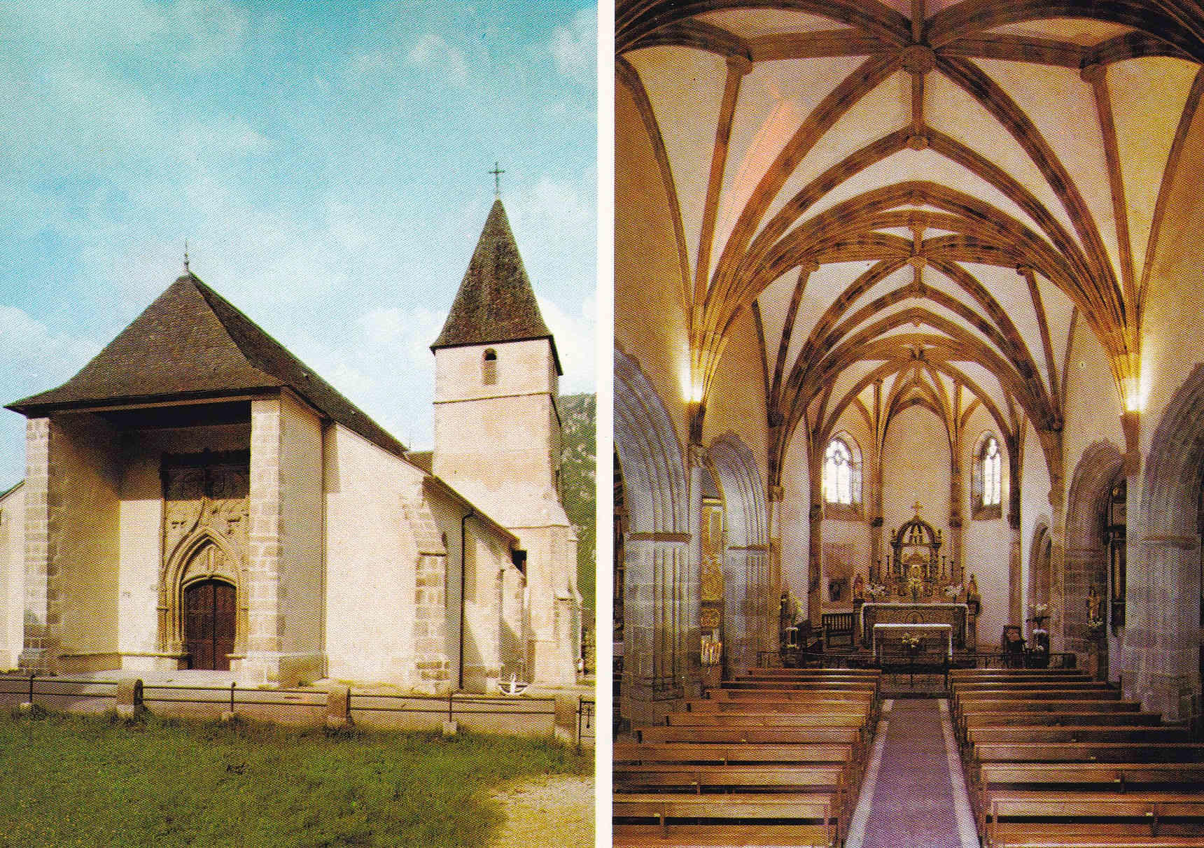 POSTAL 18553:Eglise XV  Bielle Vallee d Ossau