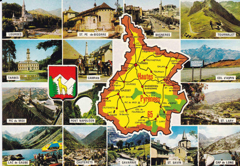 POSTAL 18554: Hautes Pyrenees