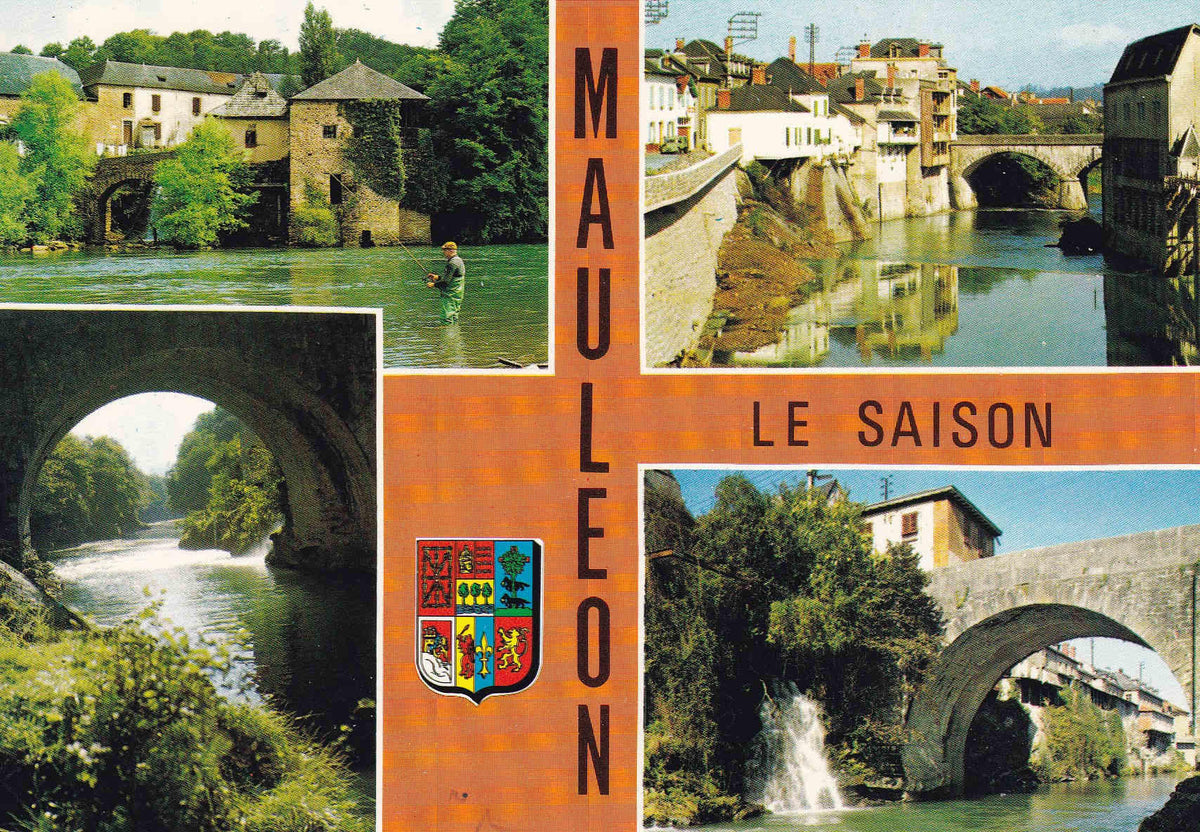 POSTAL 18556: Mauleon le saison