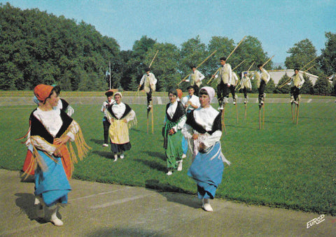 POSTAL 18567: Folklore Landais