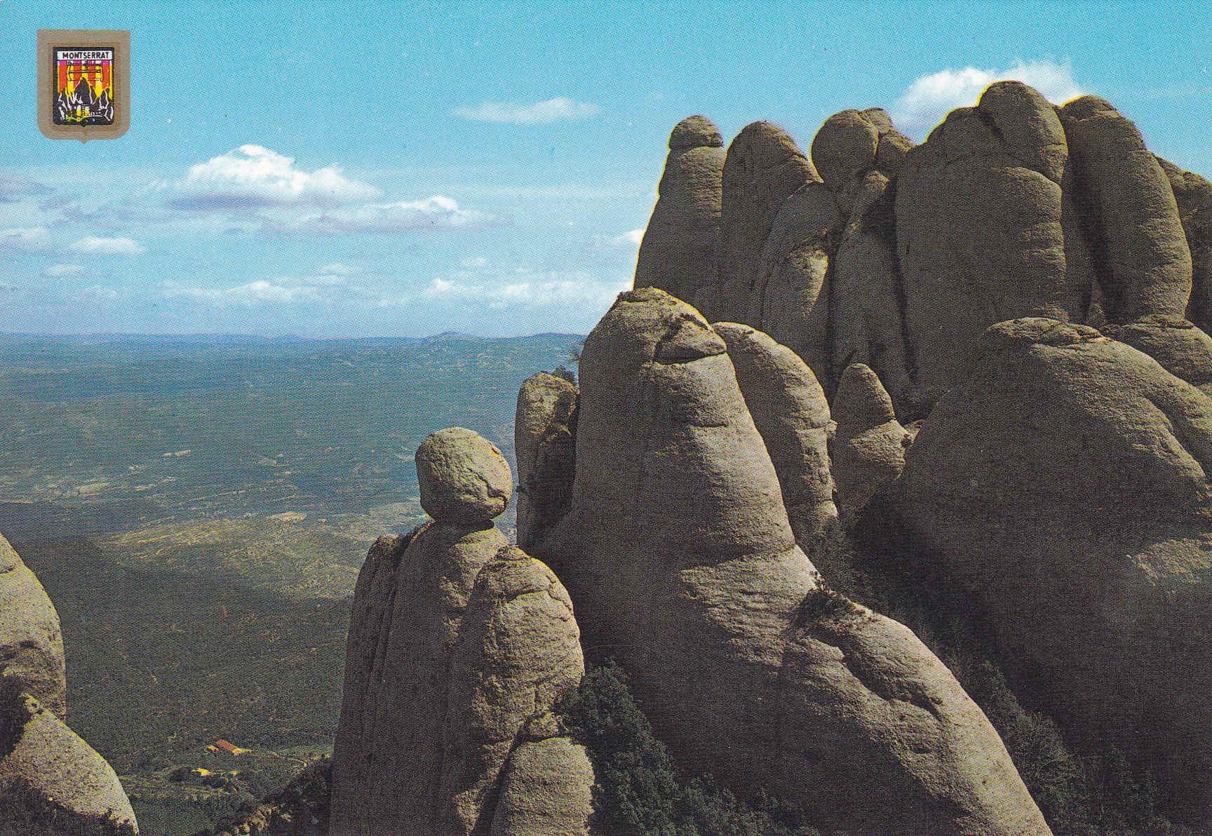 POSTAL 18586: Coll d Agulles Montserrat