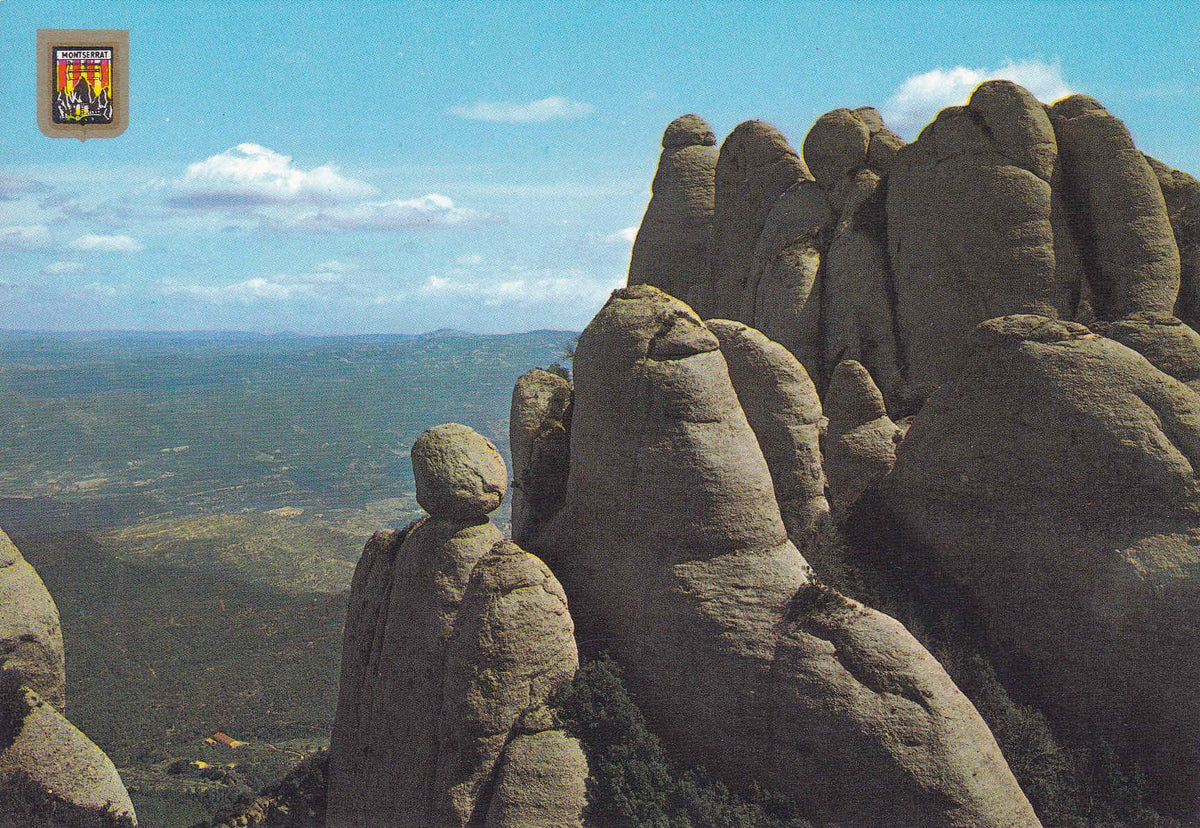 POSTAL 18586: Coll d Agulles Montserrat