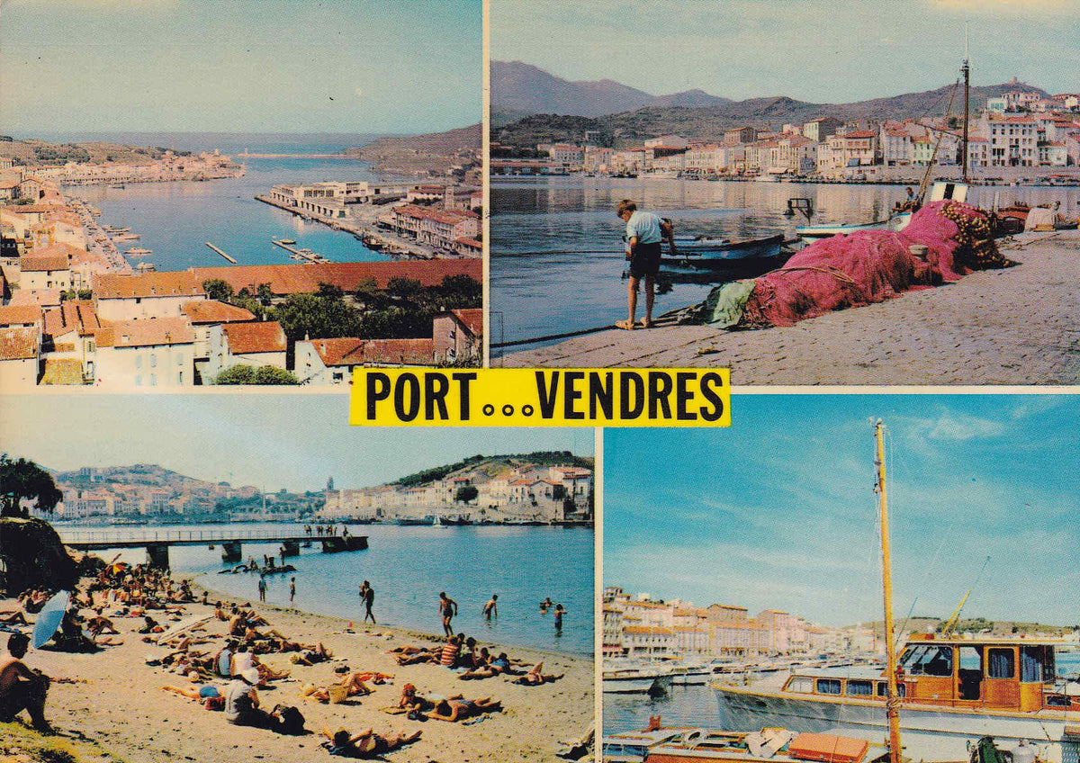 POSTAL 18597: Port Vendres