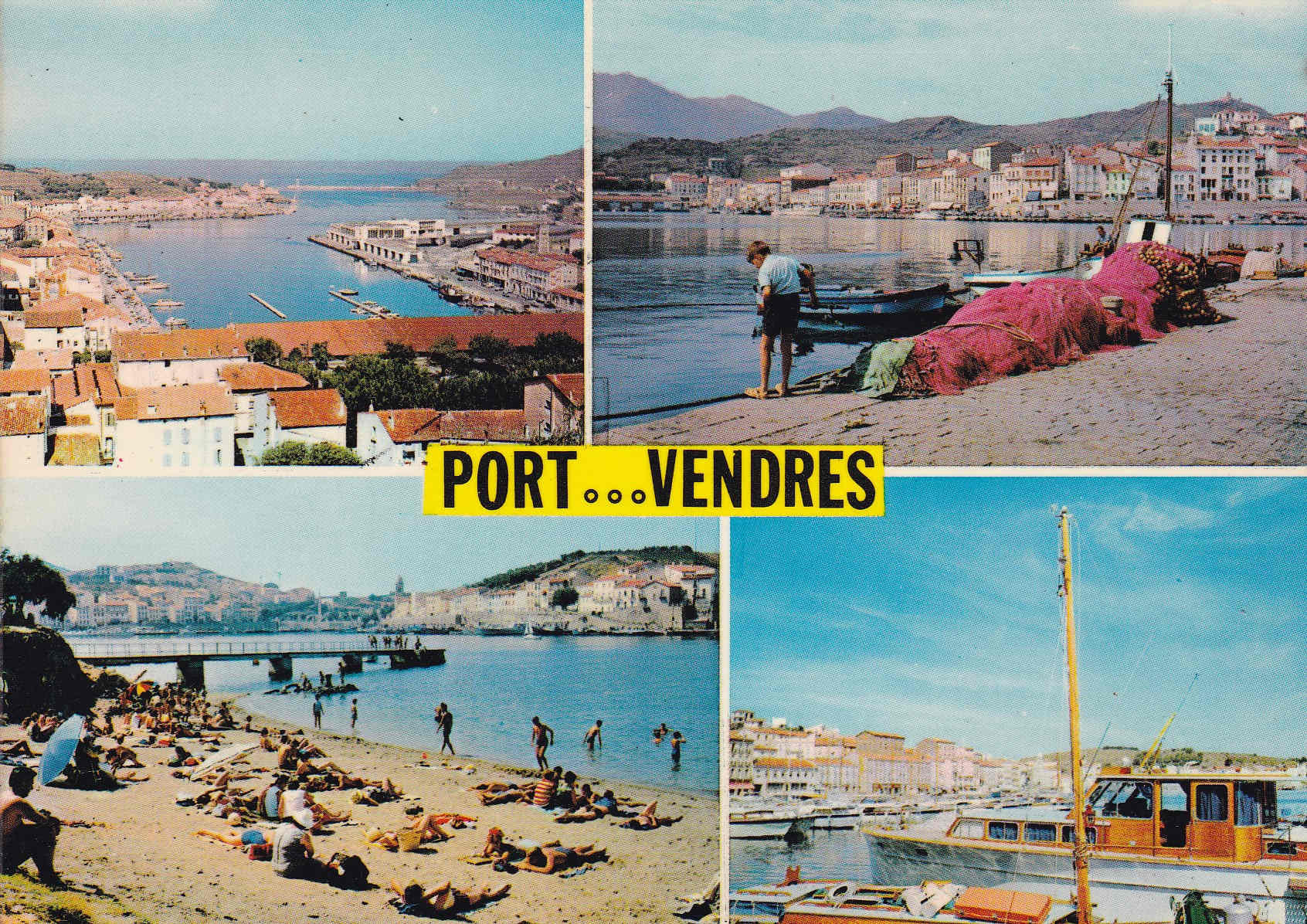 POSTAL 18598: Port Vendres