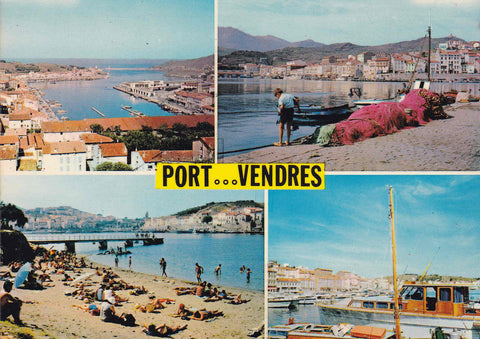 POSTAL 18598: Port Vendres
