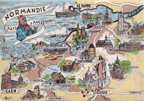 POSTAL 18605: Normandie