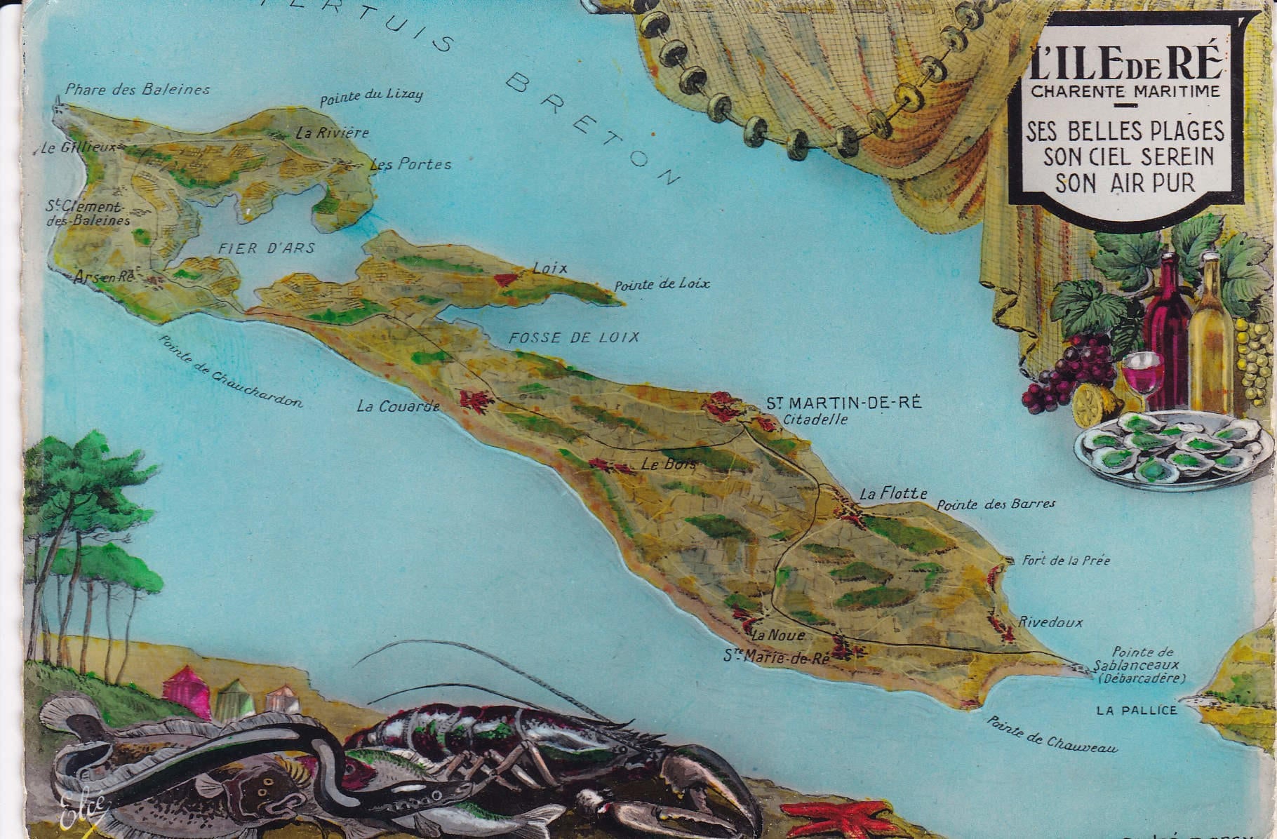 POSTAL 18606: L Ile de Re
