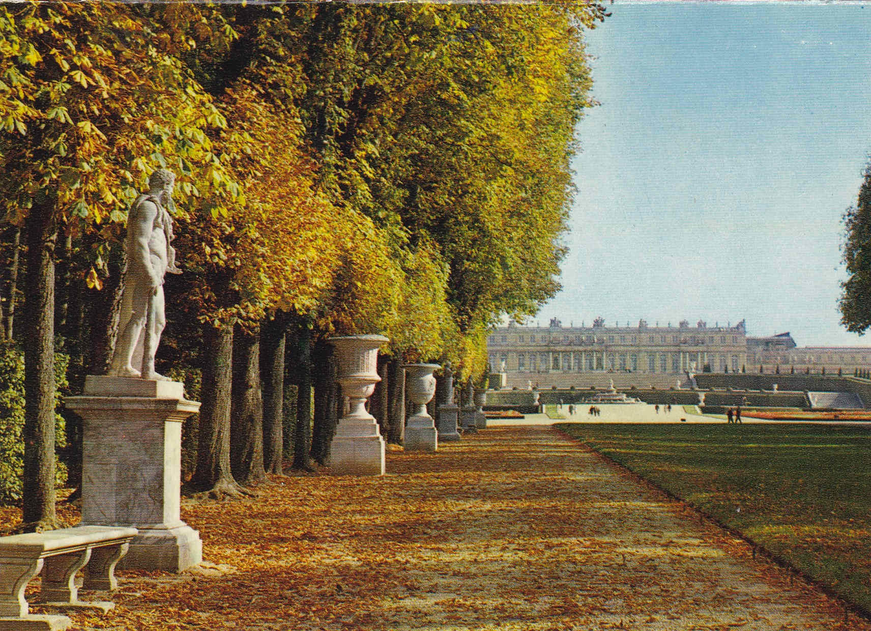 POSTAL 18618: Chateau de Versailles