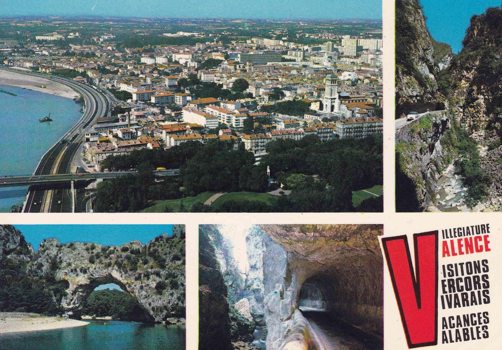 POSTAL 18637: Vakence-sur-Rhone