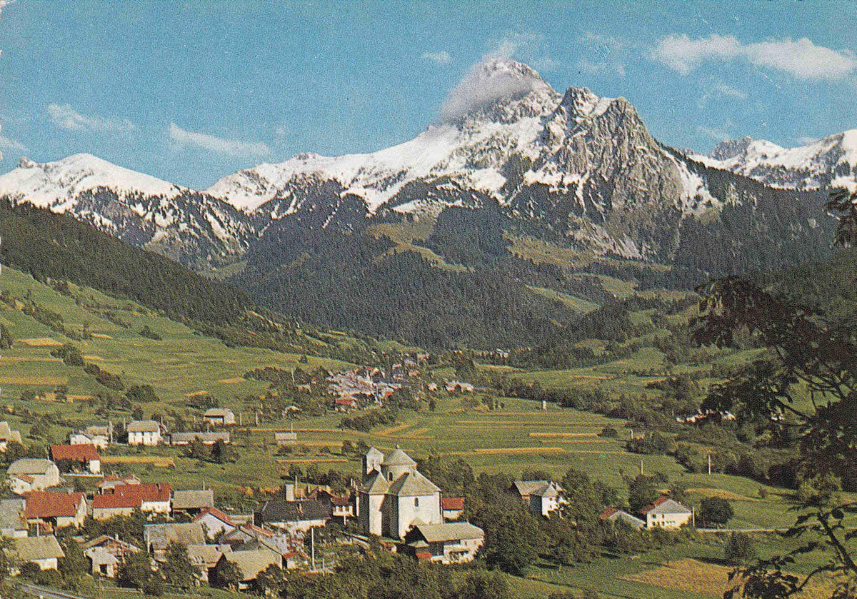 POSTAL 18663: Bernex La Dent d Oche