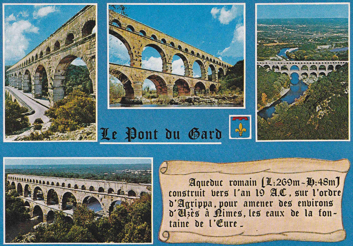 POSTAL 18667: Le Pont du Gard