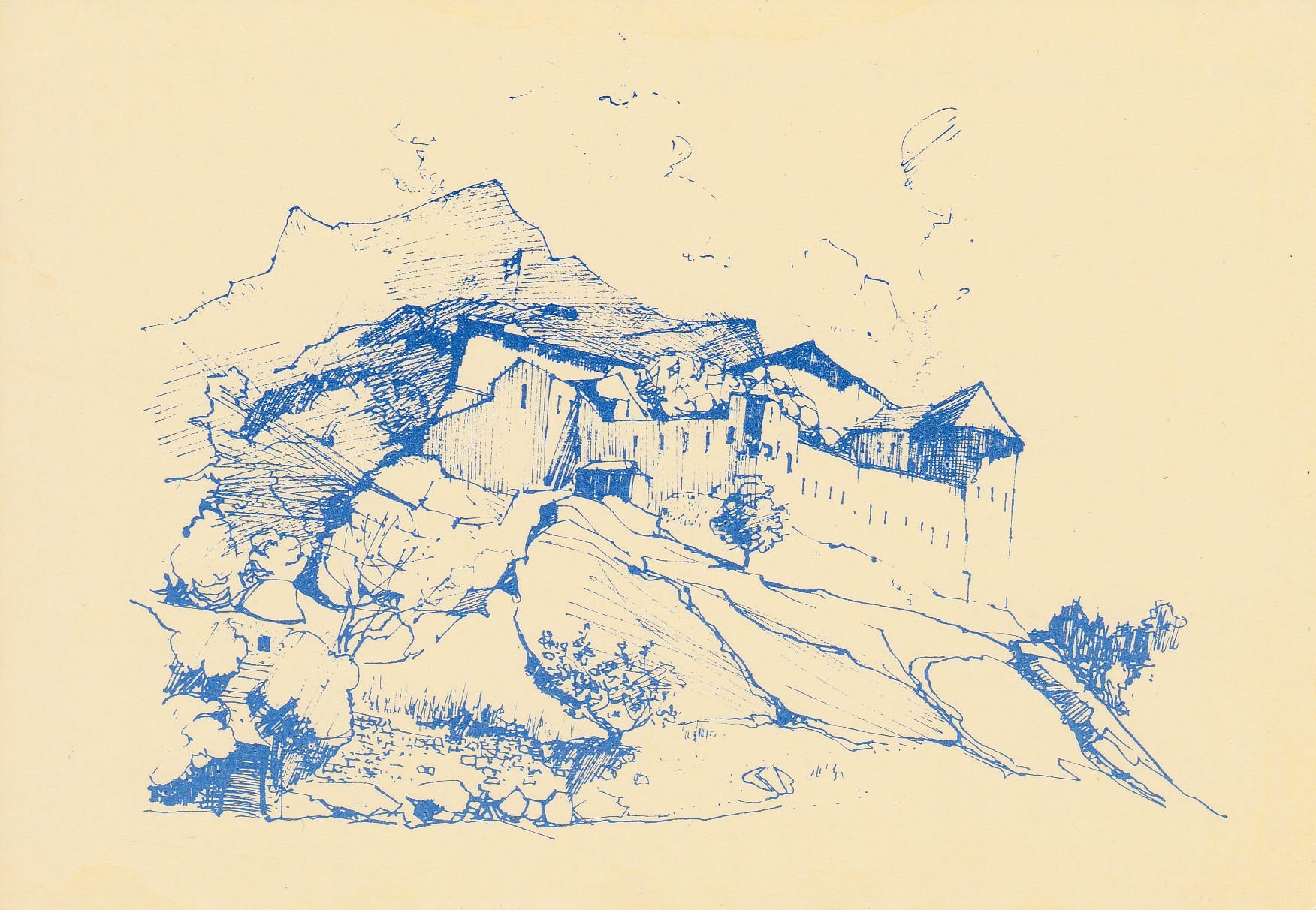 POSTAL 18672: Colmars les Alpes
