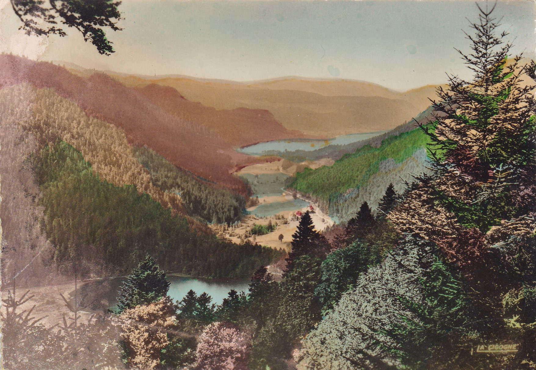 POSTAL 18673: Valee des lacs de Retournemer et de Longemer