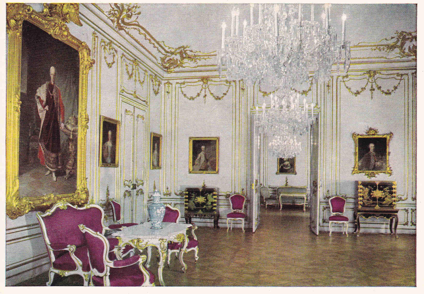 POSTAL 18680: Chambre de Marie-Antoniette