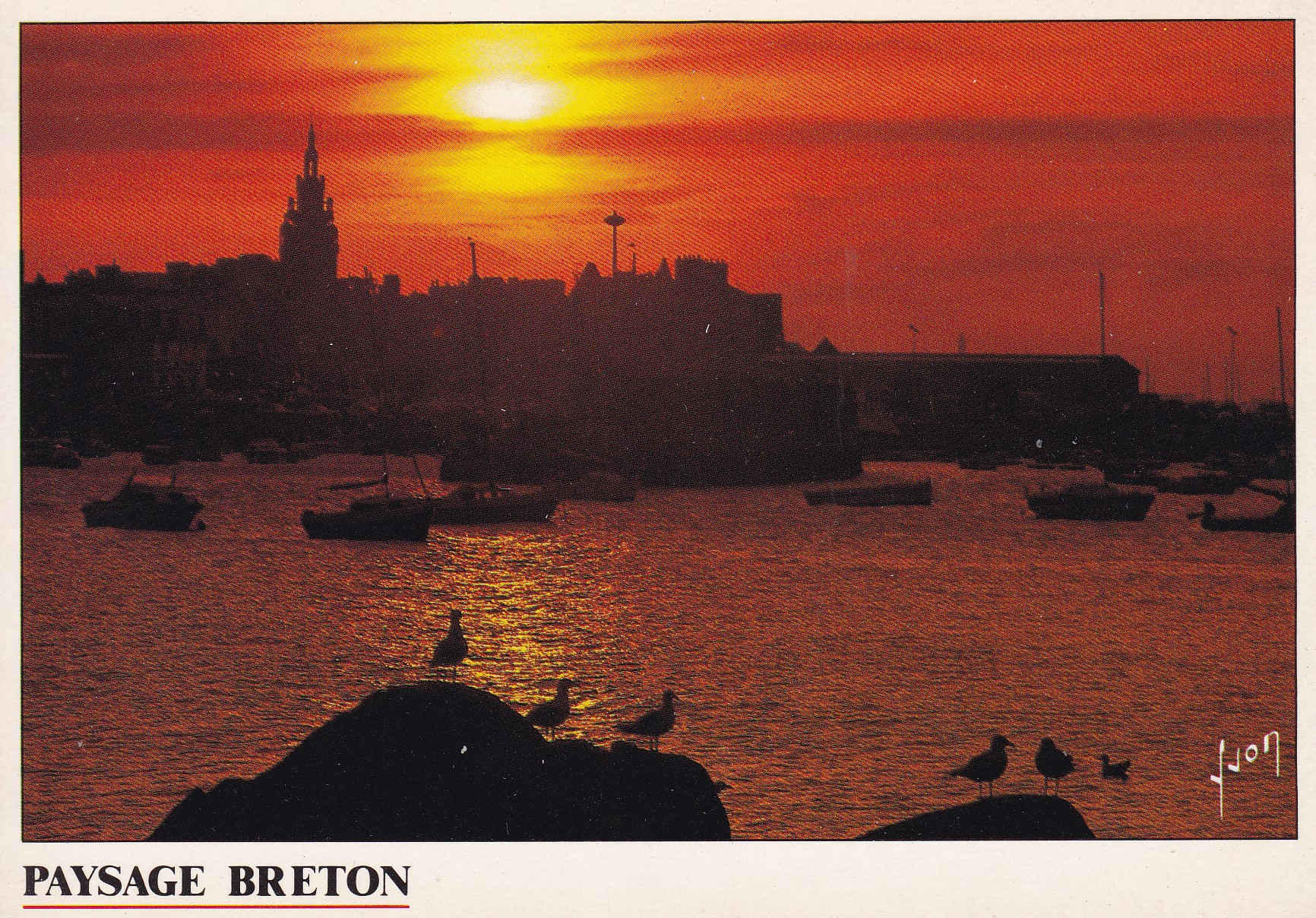 POSTAL 18700: Paysage Breton