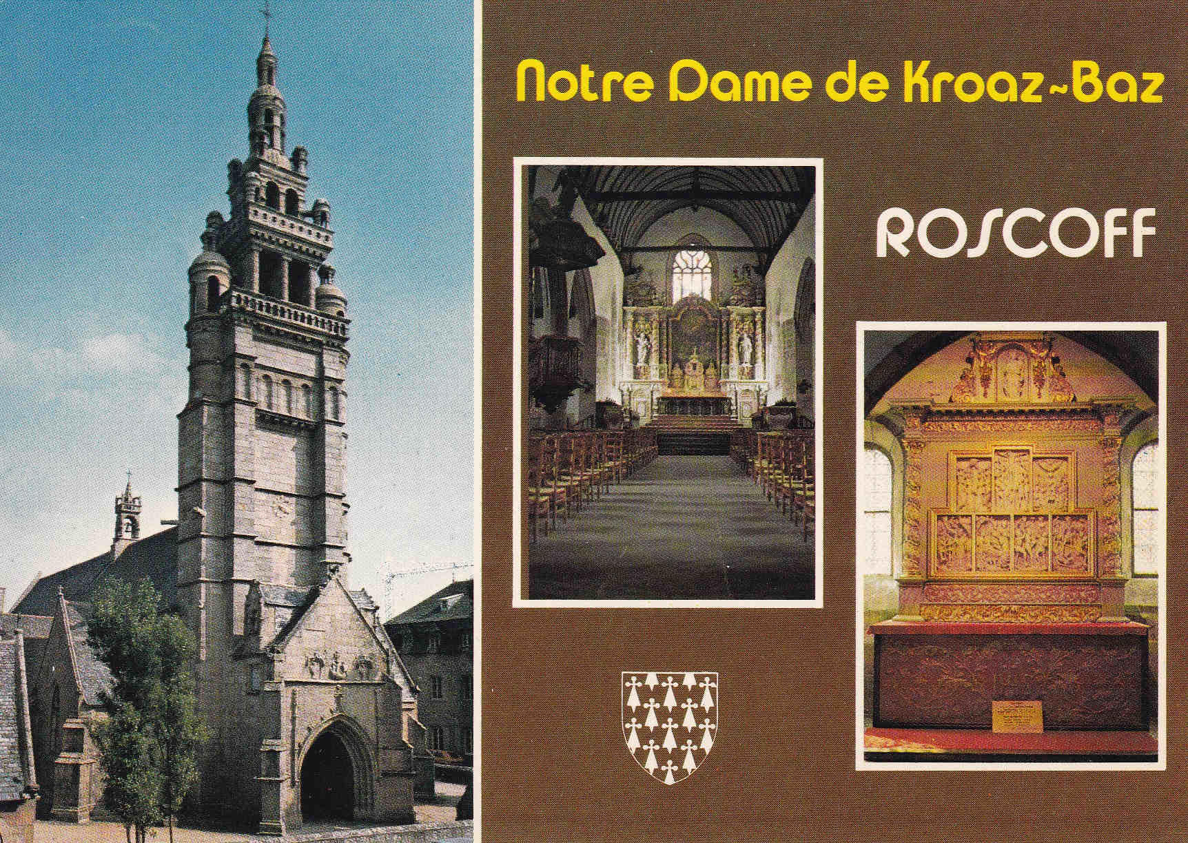 POSTAL 18705: Notre Dame de Kroaz-Baz Roscoff