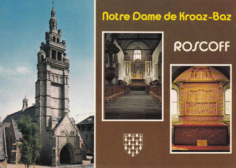 POSTAL 18705: Notre Dame de Kroaz-Baz Roscoff