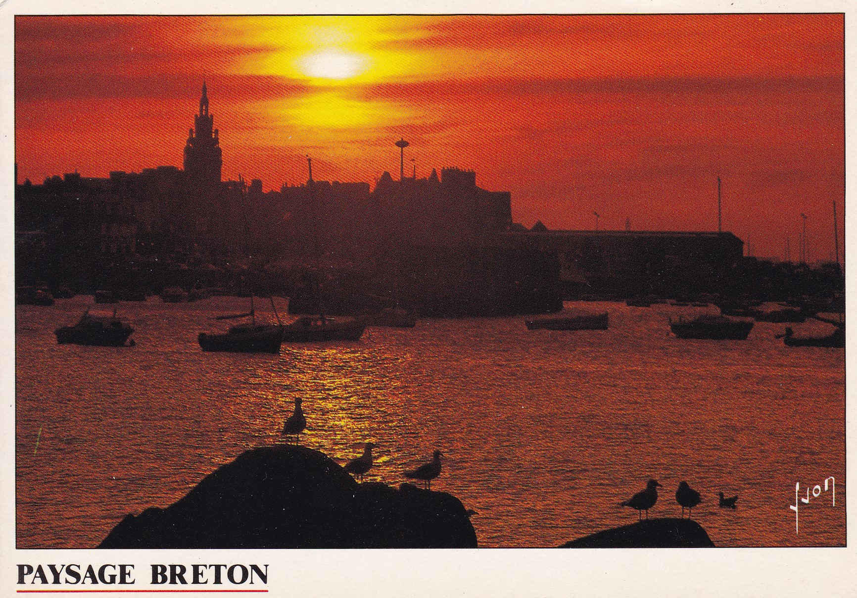 POSTAL 18706: Paysage Breton