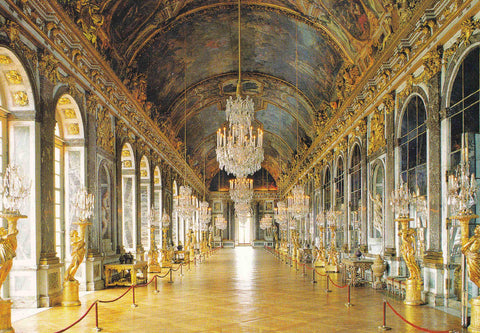 POSTAL 18718: Galerie des Glaces Versailles