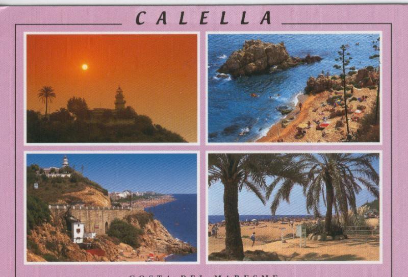 Postal 6823: Calella: vistas varias