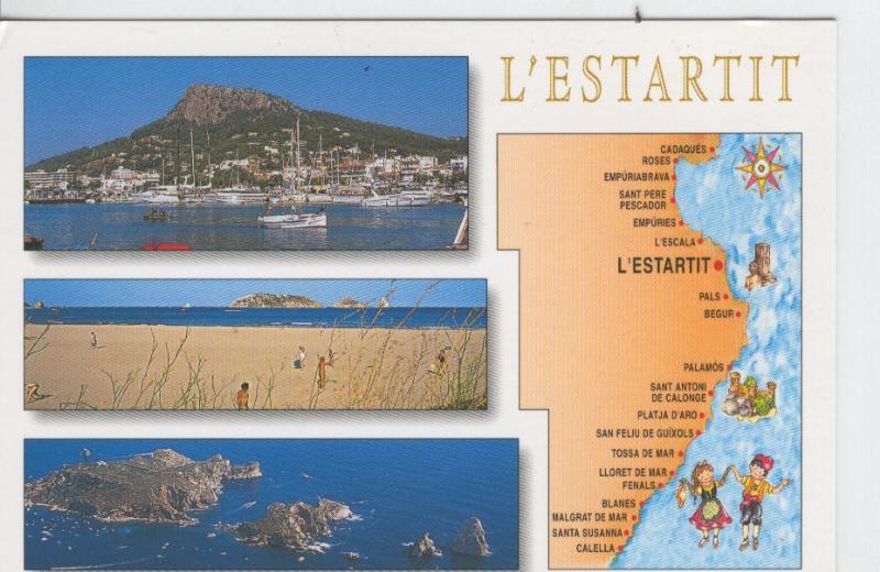 Postal 7231 : Estartit, vistas varias
